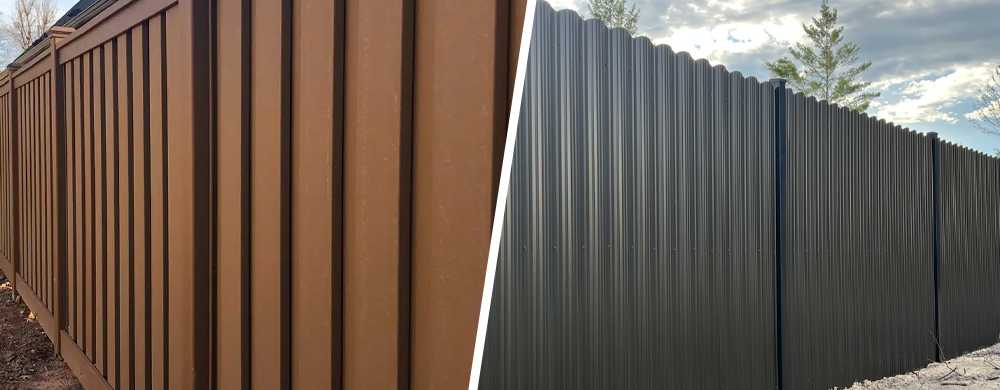 composite and durafence fence installation