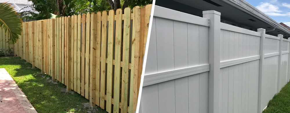 wood fence and pvc installer