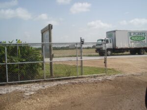 Chain Link Rolling Gate