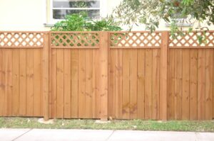 Wood With Trellis