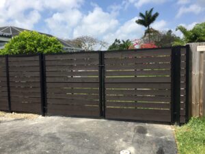 aluminum wood horizontal