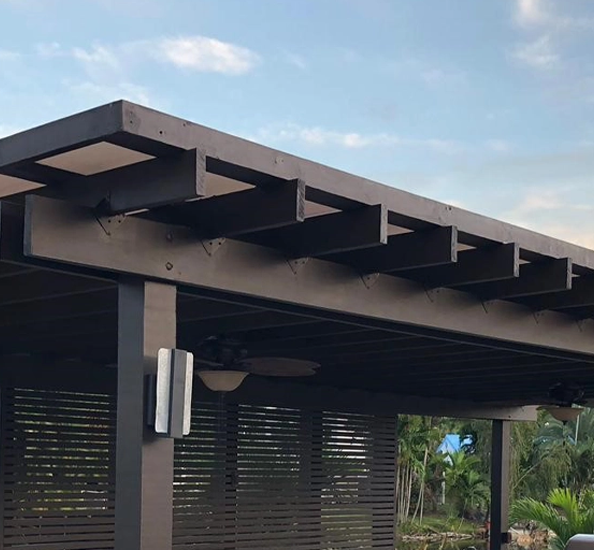 pergola installation