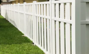 shadowbox pvc fence miami