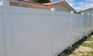 tongue and groove pvc fence miami