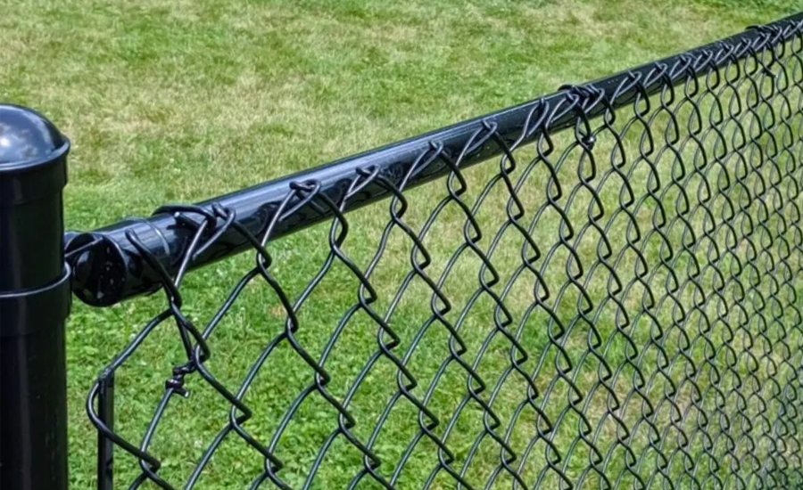 black chain link fence miami