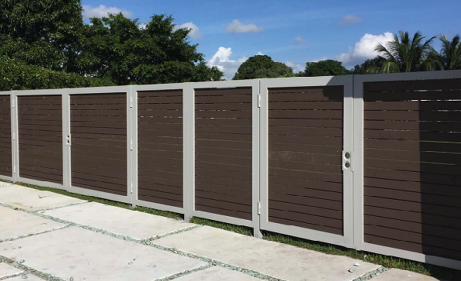 aluminum and composite fence miami